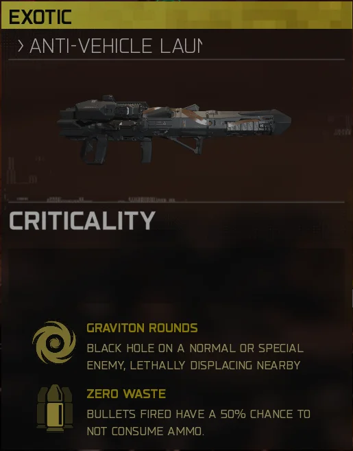 Criticality in-game