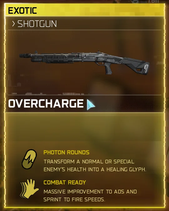 Overcharge in-game