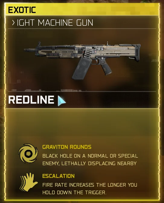 Redline in-game