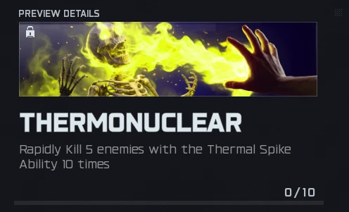 Thermonuclear calling card