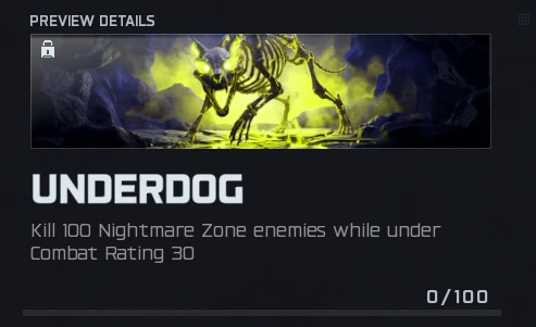 Underdog calling card