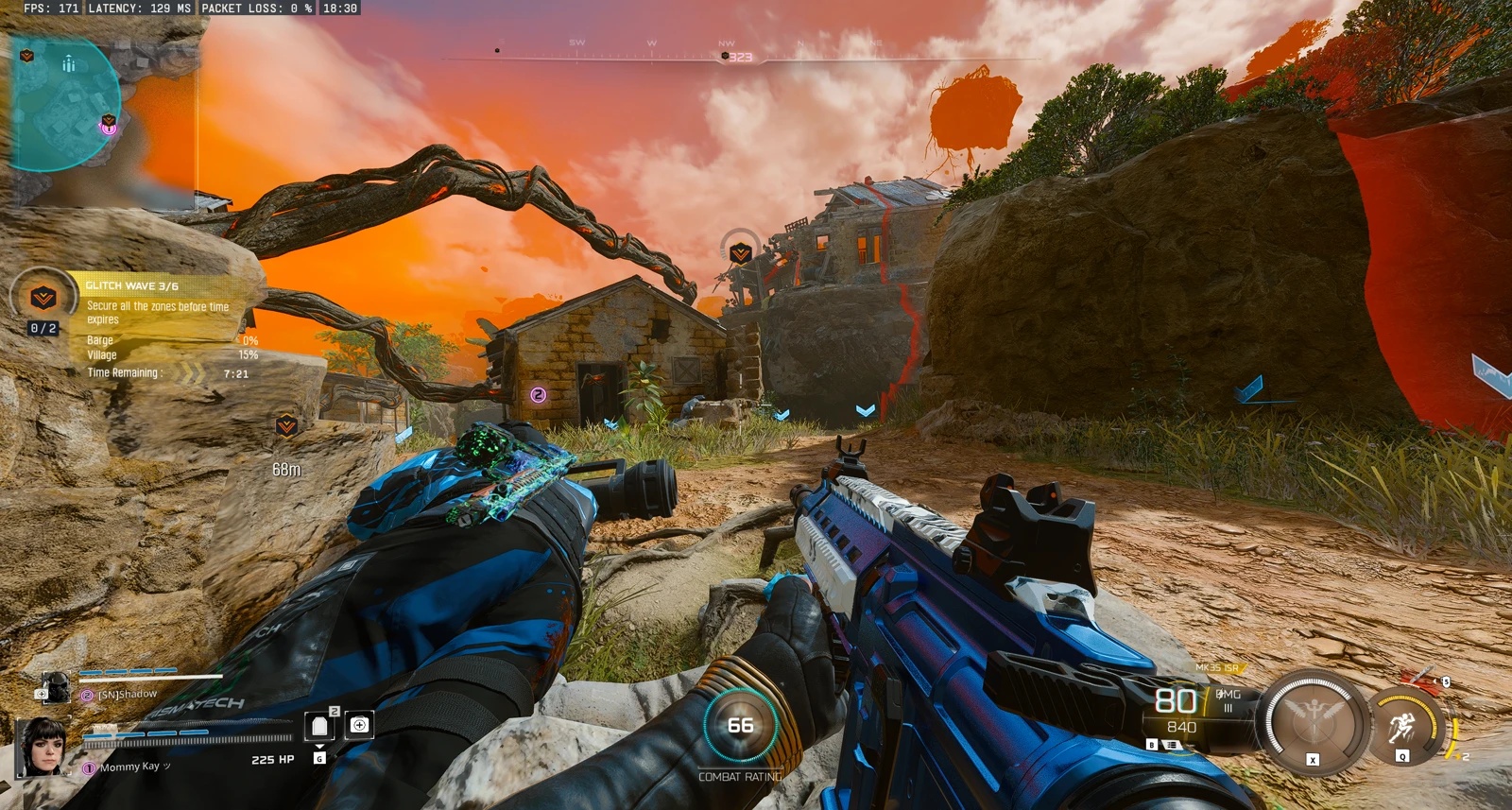 Wave 3 capture zone inside the Link Forger Glitch Fracture