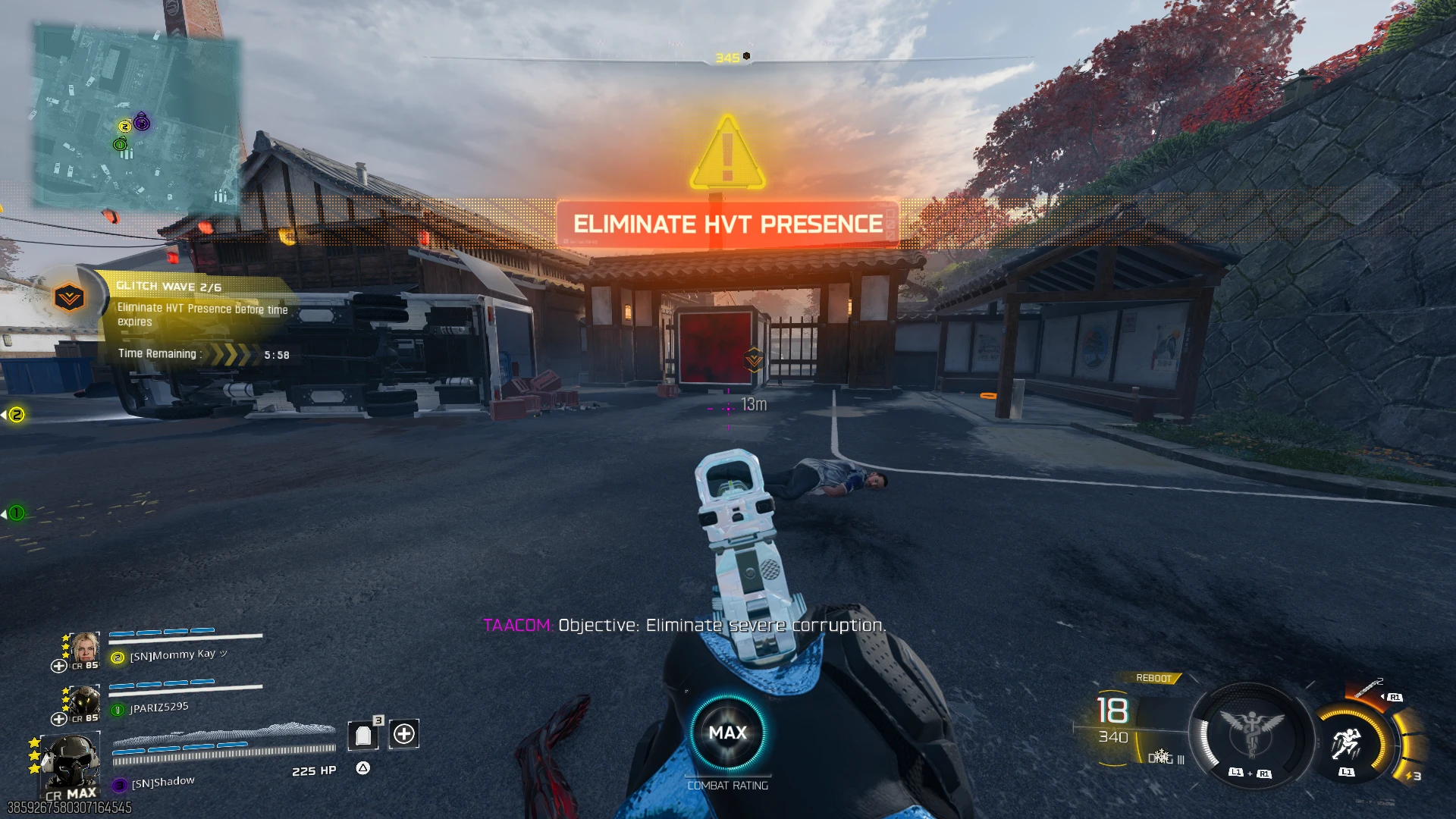 Wave 2 Eliminate HVT Presence in the Japanese temple area