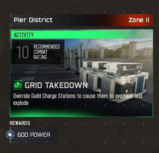 Grid Takedown activity