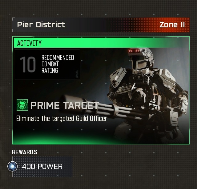 Prime Target activity