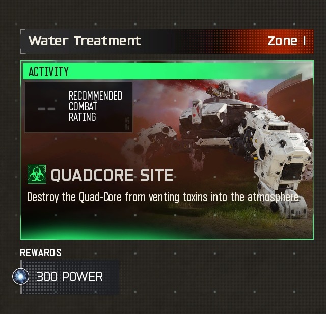 Quad-Core Site activity