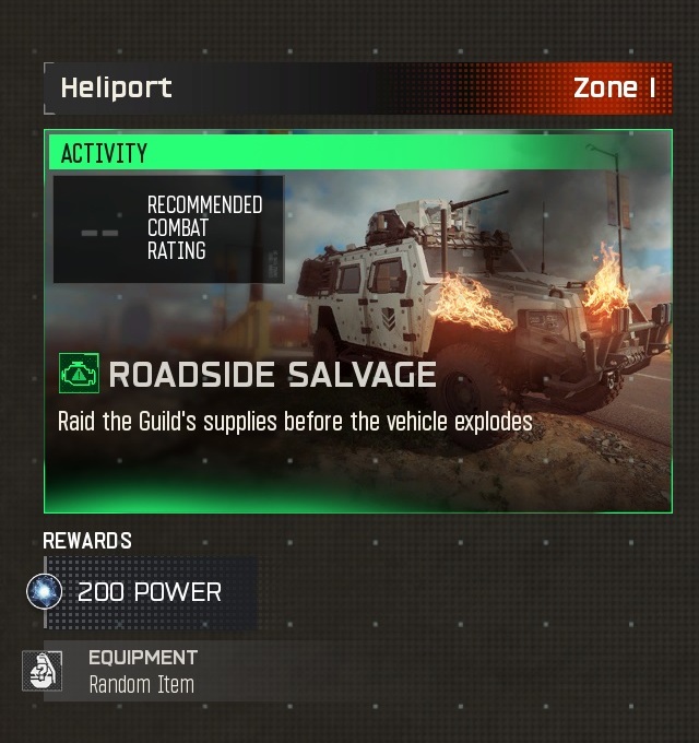 Roadside Salvage activity