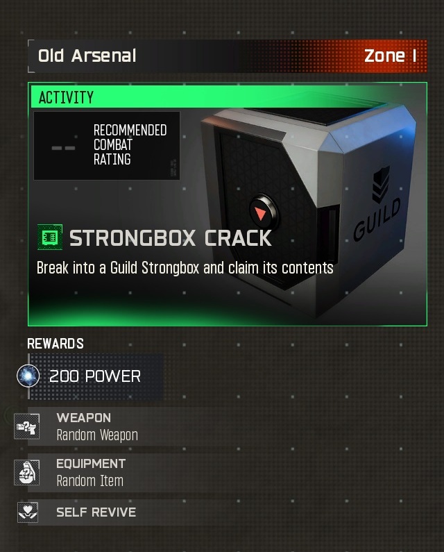 Strongbox Crack activity
