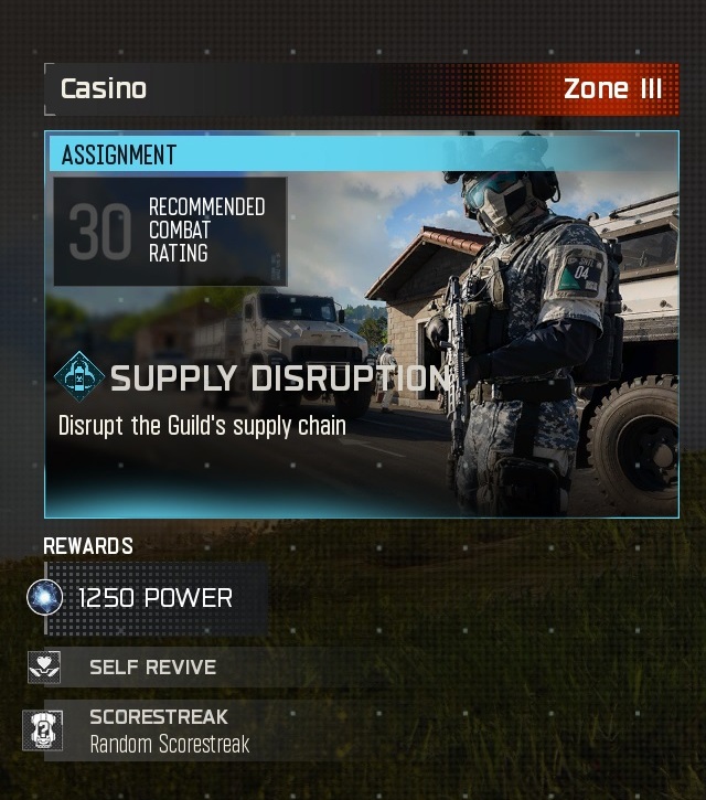 Supply Disruption assignment